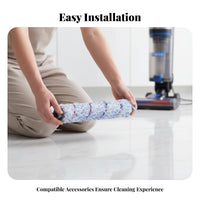 3 Pieces Main Brush Head Replacement Easy to Install for Hard Floors