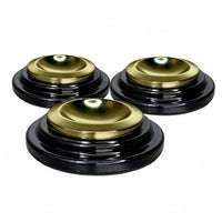 3 Pieces Grand Piano Foot Pad Safeguarding Caster Cup Anti-Vibration