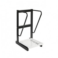 Steel Golf Bag Rack Rectangular Perforated Golf Rack Heavy-Duty for Home Use