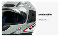 For All Genders Design Electric Bike Helmet Removable Neck Warmer Full Face Helmet Anti-Fog Visor for Men, Women, Daily Commuting