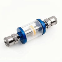 Easy to Maintain Spray Filter Quick Installation Air Line Filter with Clear Shell Stable Air Current Air Compressor Water Separator Rust-Proof for Painters