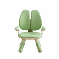 Adjustable Height kids' Splitspine Study Chair Lumbar Support children's Furniture Easy Assembly Ergonomic Seat Stable Wheeled Base for Toddlers, Students, literary Corner, Kindergarten, Playroom, Bedroom