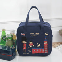 Insulated Lunch Bag Zippered Lunch Bag Sturdy for School, Commuters