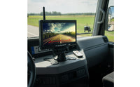 Backup Camera System with Four Cameras Plug and Play 7-Inch Backup Camera System with 4 Cameras Waterproof