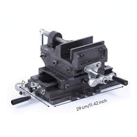 Cross-Slide Machine Vise Rigid Cross Slide Vise Precision for Machinists, Woodworkers, Drill Press
