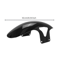 Motorcycle Front Mudguard Guarding with Predrilled Holes Motorcycle Front Mudguard for Motorcyclists