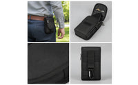 Phone Pouch with Belt Loop Multi-Compartment Phone Pouch Compact for Travel, Men