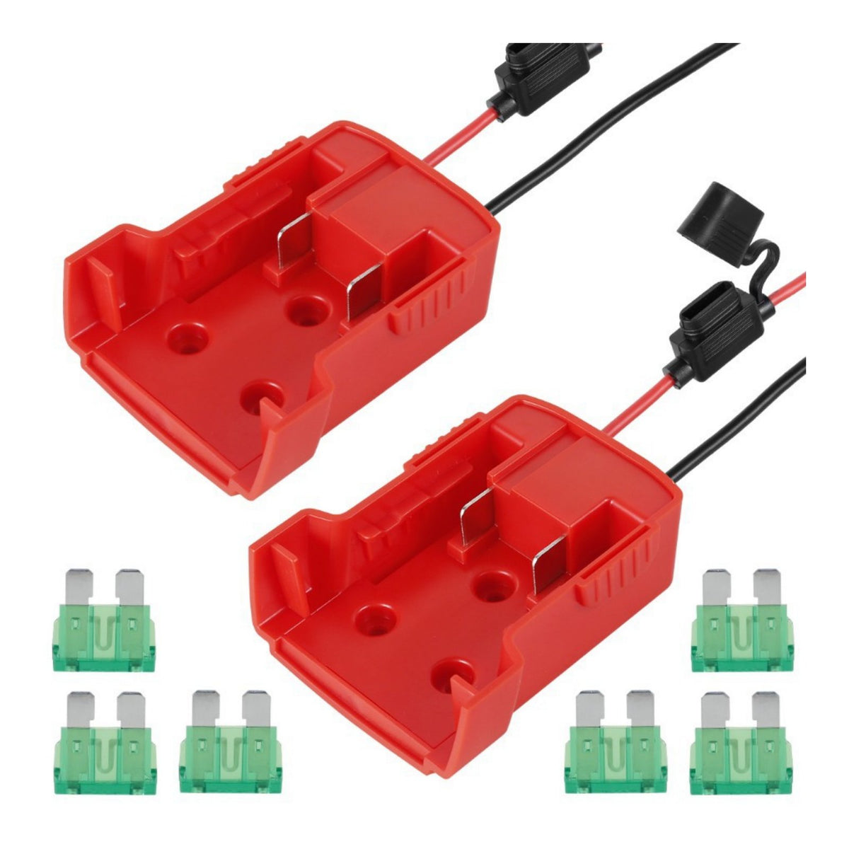 18V Adapters  Screw Hole Mount Wire Output Adapters  Easy Install for Lighting, Workshop