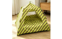 Cat Tent Bed Semi-Enclosed Design Small Dog Tent House Four-Season Use Indoor Pet Shelter for Kittens, Small Dogs, Camping, Outdoor, Travel