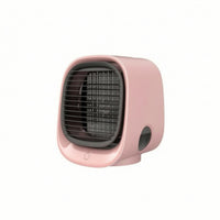 Desktop Mini Air Cooler Quiet Cooling Fan Slim for Office, Bedside Table