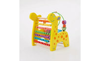 Wooden Deer with Bead Maze Educational Bead Maze Hands-on for Classroom
