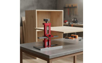 Cabinet Door Mounting Jig Aluminum Alloy Alignment Jig Sturdy Base Hardware Accessory for Carpenters