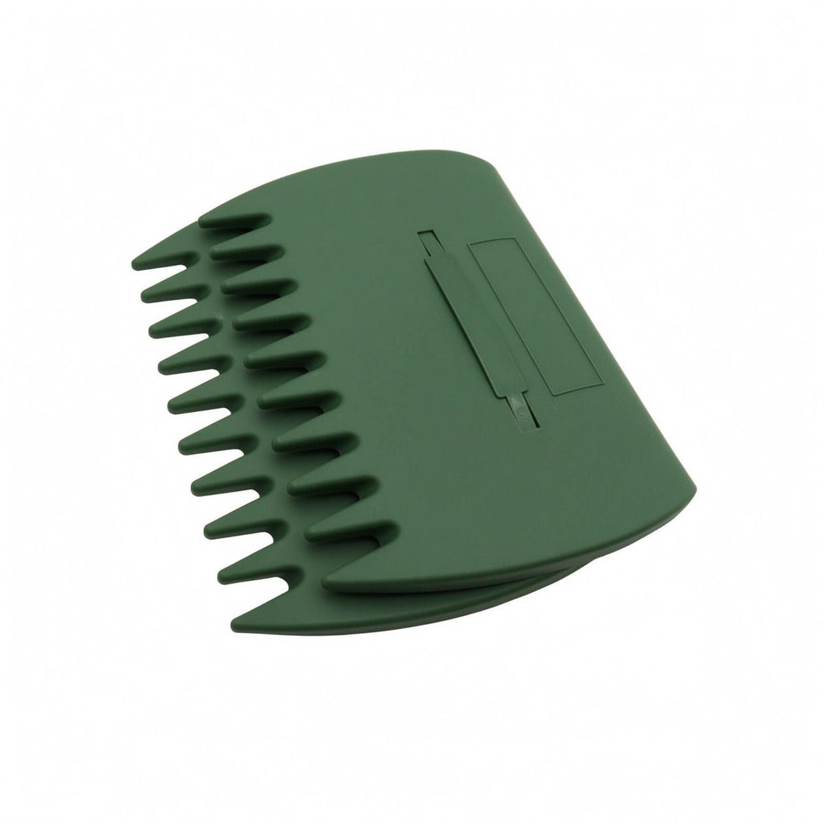 2 Pieces Comb Teeth Plastic Leaf Grabber Curved Panel Hand-Held Leaf Grabber Molded Body Lightweight for Yard Cleanup