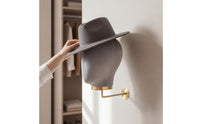 Wall Mannequin Head Soft Mannequin Head Stable Display Form for Salons, Dressing Room, Closet Organization