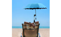 Metal Coil Umbrella Clamp Holder Long Support 360 Degree Umbrella Clamp Rotating Outdoor Accessory Tube Mount