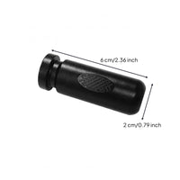 Anodized Metal Frenzel Practice Tool Knurled Grip Freediving Ear Practice Tool Cylindrical Body Ear Equalization Tool Flanged End for Freedivers, Divers
