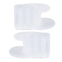 A-Shaped Toe Separator Airy Design Slip-on Toe Spacer Pedicure Item 3 Openings Foot Care Lightweight