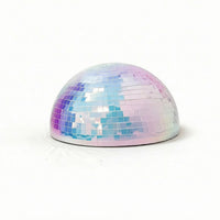 Half-Sphere Disco Ball Iridescent Half Disco Ball Sparkling for Parties