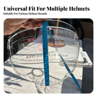 Anti-Scratch Motorbike Helmet Sun Visor Protection Helmet with Sun Visor 3C Certified Riding Equipment Aerodynamic Design for Commuting