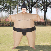 Inflatable Sumo Wrestling Costume for Adults and Kids, Funny Party Outfit