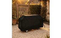 Grill Cover with Drawstring Weatherproof Barbecue Cover with Ties Weather-Resistant for Backyard, Patio