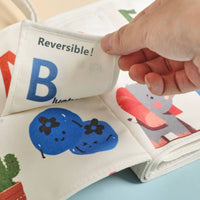 Thickened Alphabet Cloth Book Early Education Baby Letter Book Interactive Tear-Resistant for Babies, Toddlers, Playtime, Bedtime