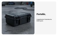 Waterproof Equipment Case Dustproof Waterproof Rigid Container Shockproof Equipment Carrier Sturdy Duty Weather-Resistant