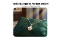 Simulated Pearl Necklace Light Luxury Butterfly Pearl Drop Elegant Design