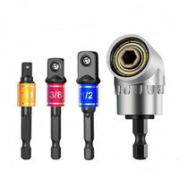 4 Pieces Rapid Swap Adapter Set Metal Tool Accessory Narrow Space Use