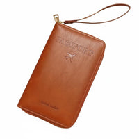 Electronic Blocking Travel Document Holder Large Capacity Electronic Blocking Travel Organizer Lightweight Pouch for Vacation