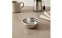 304 Stainless Steel Pressurized Filter Basket Reusable Portafilter Basket Insert for Baristas, Home Kitchen, Cafe