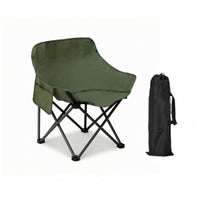 Deep-Seated Foldable Moon Chair Reclined Moon Chair Portable Furniture Compact for Travelers