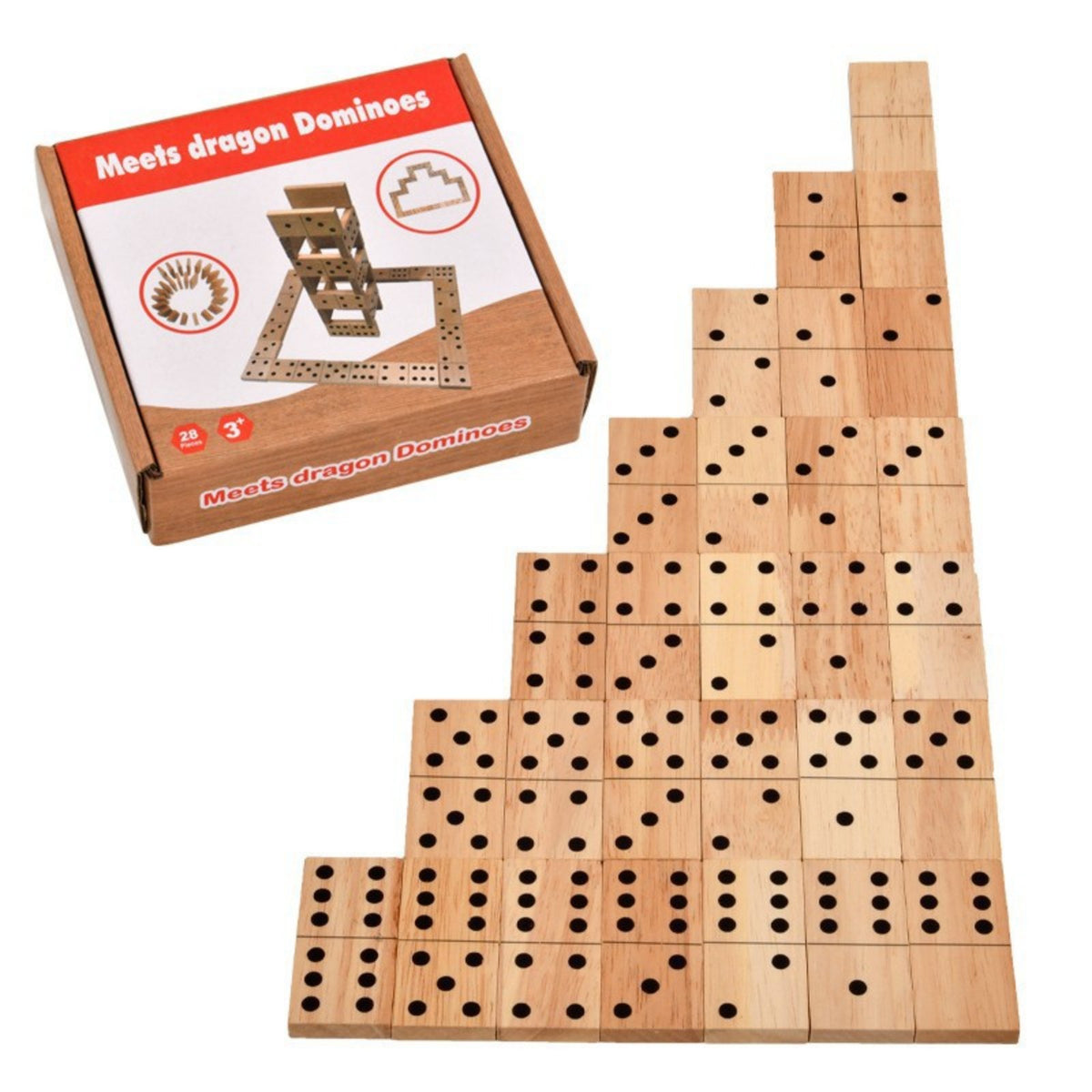 28 Pieces Early Education Garden Tile Blocks Cognitive Learning Wooden Tile Game Jigsaw Format Picture Matching Blocks Preschool Activity for Preschoolers, Kids, Toddlers, Kindergarten