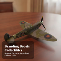 Printed Markings British Warplane Model Model Airplane Scale Aircraft Three-Blade Propeller