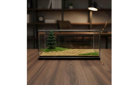 Display Case with Diorama Transparent Model Car Display Case Dust-Resistant Showcase for Hobbyists, Desk, Office
