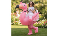 Inflatable Flamingo Costume Novelty Apparel Funny for Halloween