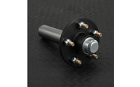 Trailer Axle Spindle Heavy-Duty Axle Spindle Head Bolted Trailer Hub Assembly for Mechanics, DIY Builders