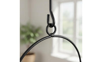 Lunar Moon Planter Rustic Design Moon Shaped Hanging Basket Easy to Hang