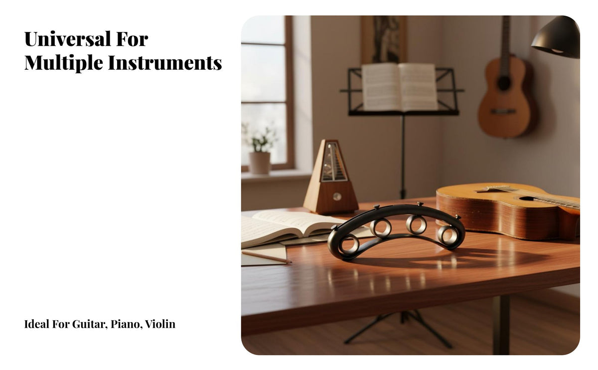 Adjustable Finger Expander Portable Finger Expander Tool Ergonomic Design Musical Practice Tool for Instrumentalists, Piano Instrumentalists