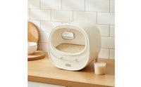 Self-Flowing Rice Storage Container Opening Rice Dispenser Countertop Pantry Organizer Transparent for Organizers