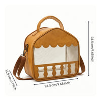 Bird Carrier with Perch Portable Bird Carrier Structured for Professional Pet Care Visits