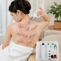 Vacuum Cupping Set Reusable Myofascial Cupping for Muscle Relief & Recovery