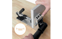 Pocket Hole Jig Angled Pocket Hole Jig with Dust Port Drill Guide Adjustable Quick-Clamp for Woodworkers, Furniture Joinery