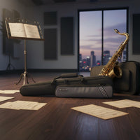 Multiple Carrying Modes Saxophone Backpack Case Padded Oboe Case Bag Sturdy Zippers Music Gear Waterproof
