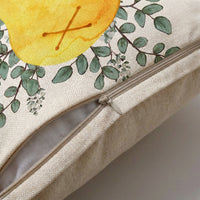Easter Pillow Cover 18 x 18 Inch Invisible Zipper Easter Throw Pillowcase Soft Material Hare Pattern Pillow Cover for Homeowners, Decorators, Living Room, Sofa