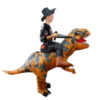 Inflatable T-Rex Costume for Riding, Halloween and Stage Performance