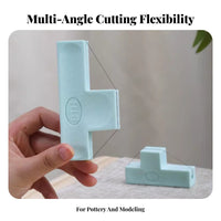 Wire Clay Cutter Precise Cutting Wire Bevel Cutter Sturdy for Ceramic Artists