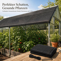 Heavy-Duty Black Sun Shade Net for Garden, Greenhouse, and Agriculture - UV Protection and Dustproof