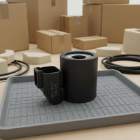 Direct Replacement Excavator Valve Coil Cylindrical Excavator Solenoid Coil Mounting Opening Construction Equipment Part