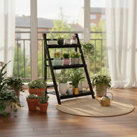 Sturdy & Long-Lasting Freestanding Flower Pot Rack Easy Assembly Multi-Tier Plant Stand Large Capacity Foldable Flower Rack Reinforced Structure for Balcony